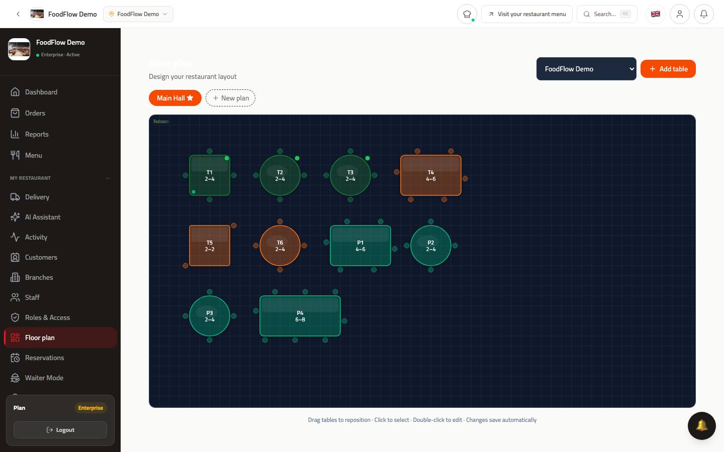 Floor plan editor